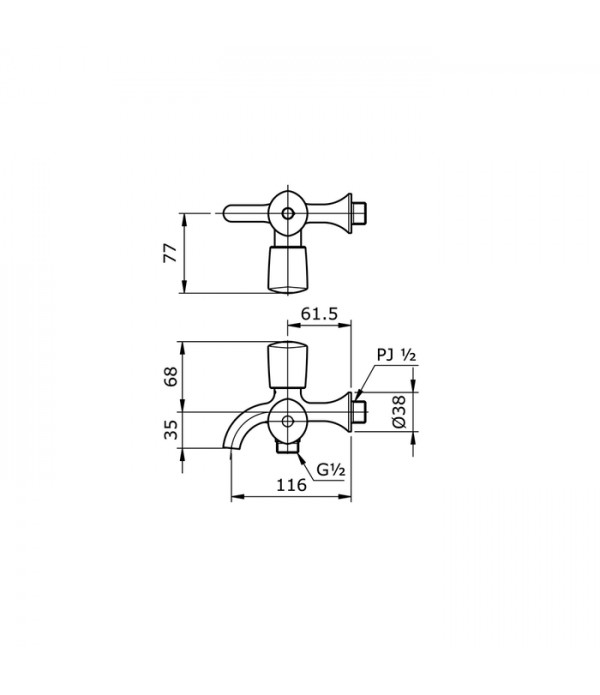 Toto Kran Cabang TX 131 L